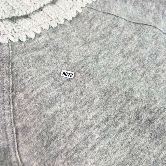 Sleeping On Snow Sweater Womens Small Gray Turtle Neck wool alpaca cabin cozy - Picture 10 of 12